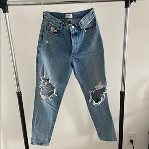 Agolde jeans 
FEN HIGH RISE RELAXED TAPER IN WANDER